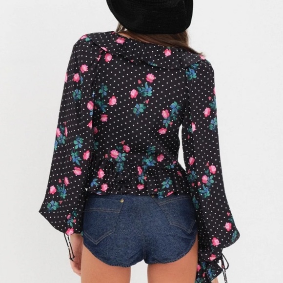 NWT For Love and Lemons Rosen Blouse - Picture 2 of 2